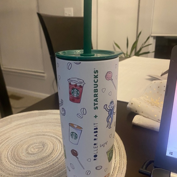 Roller Rabbit Starbucks 2025 Christmas Tumbler - Picture 1 of 1